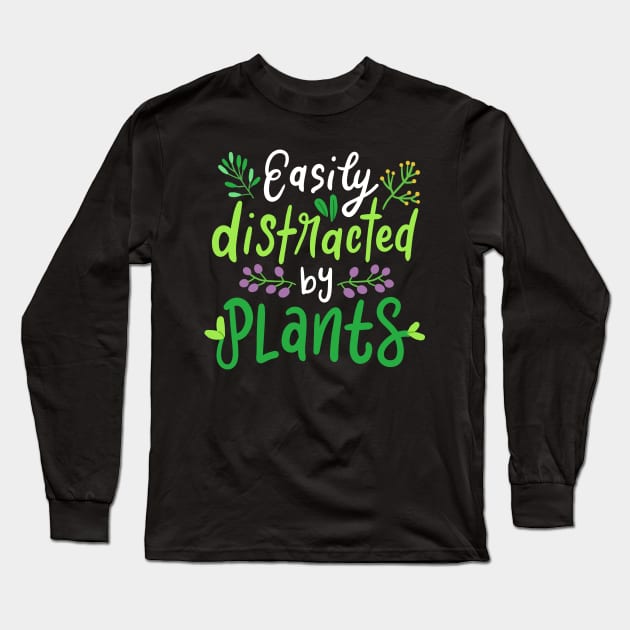 Plants Flowers Gardener Gardening Garden Long Sleeve T-Shirt by KAWAIITEE